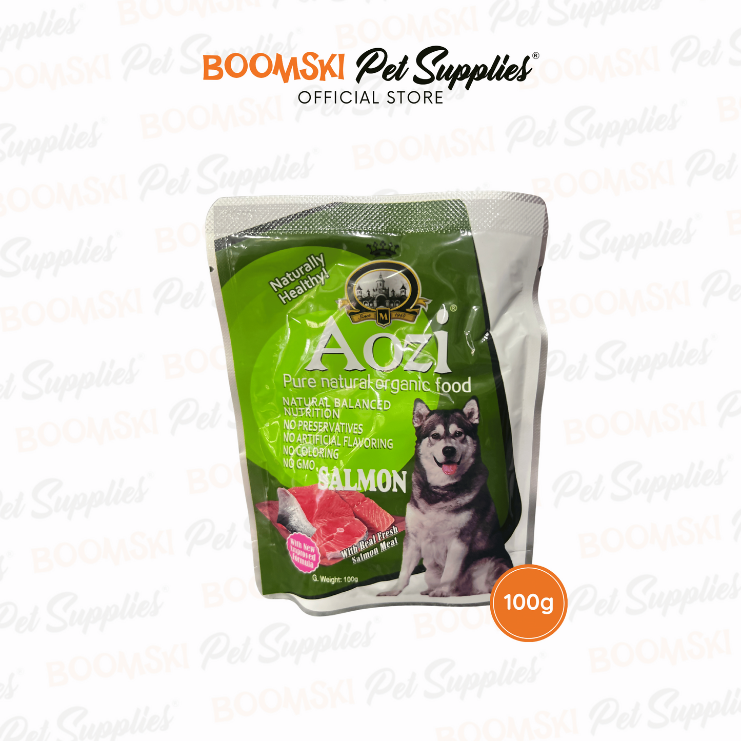 Aozi Dog Pouch Salmon 100g
