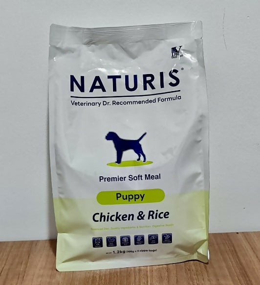 NATURIS PUPPY CHICKEN & RICE 1.2KG