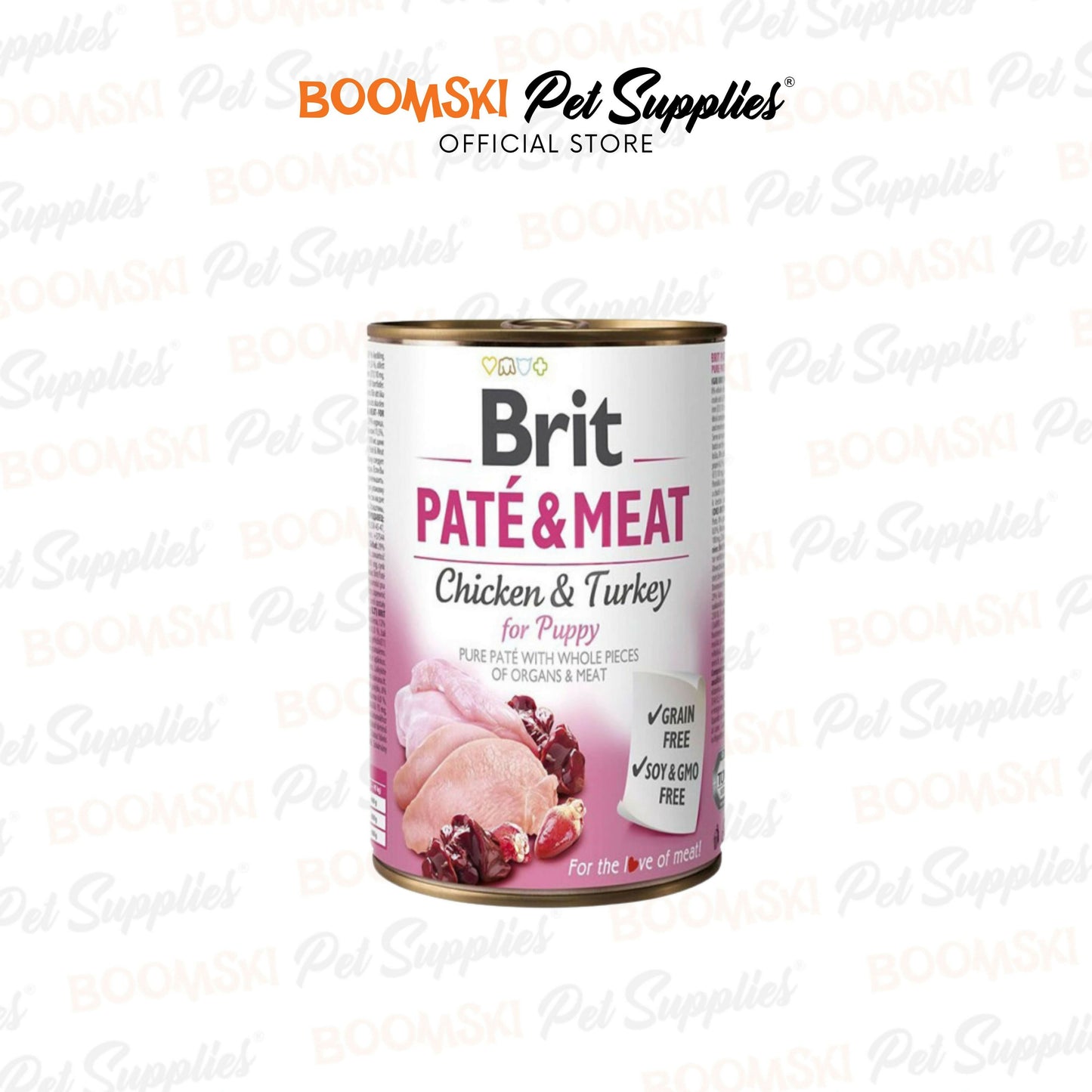 Brit Pate & Meat Puppy Chicken & Turkey 400g
