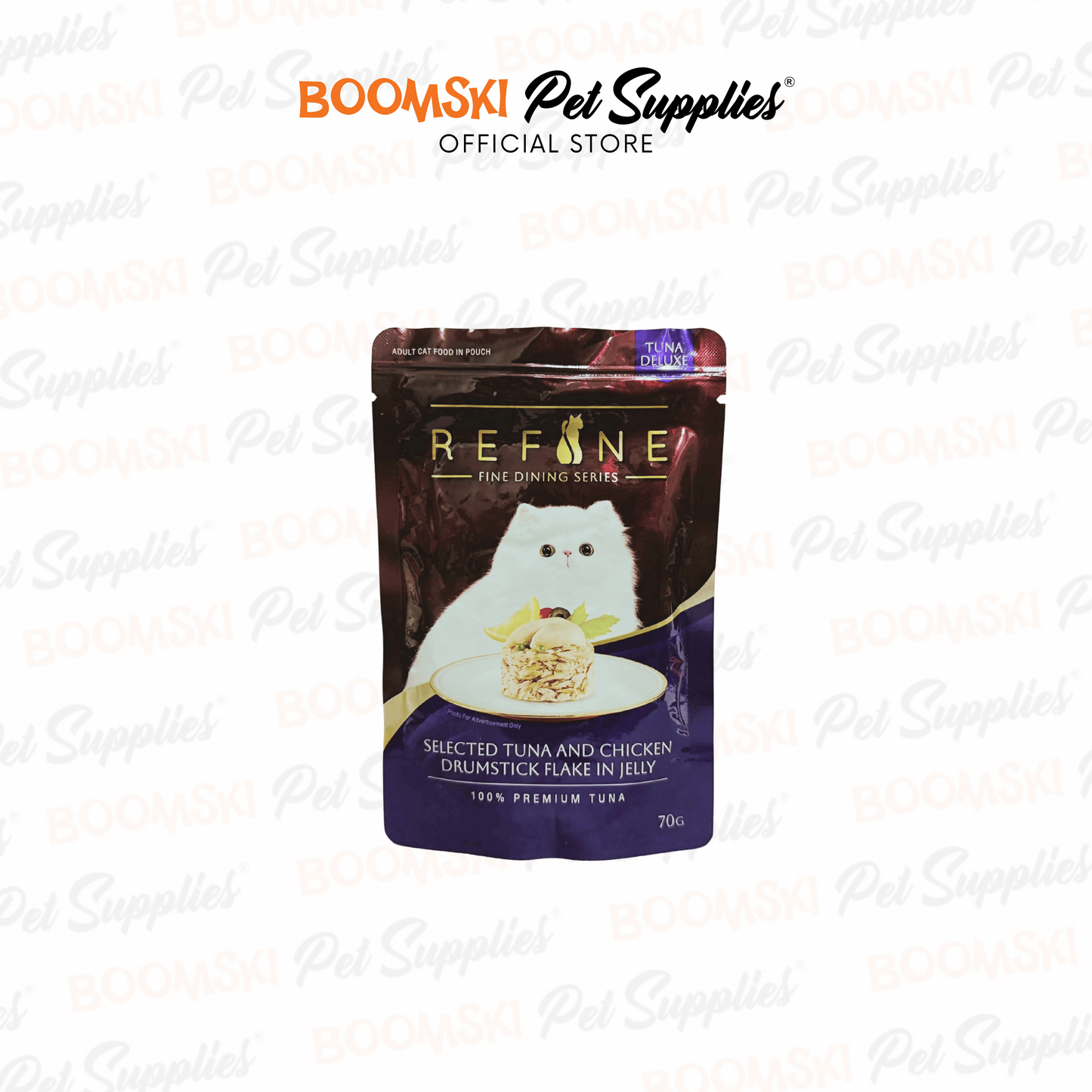 Smartheart Refine (Fine Dining Series) Adult Cat Wet Food Pouch 70g