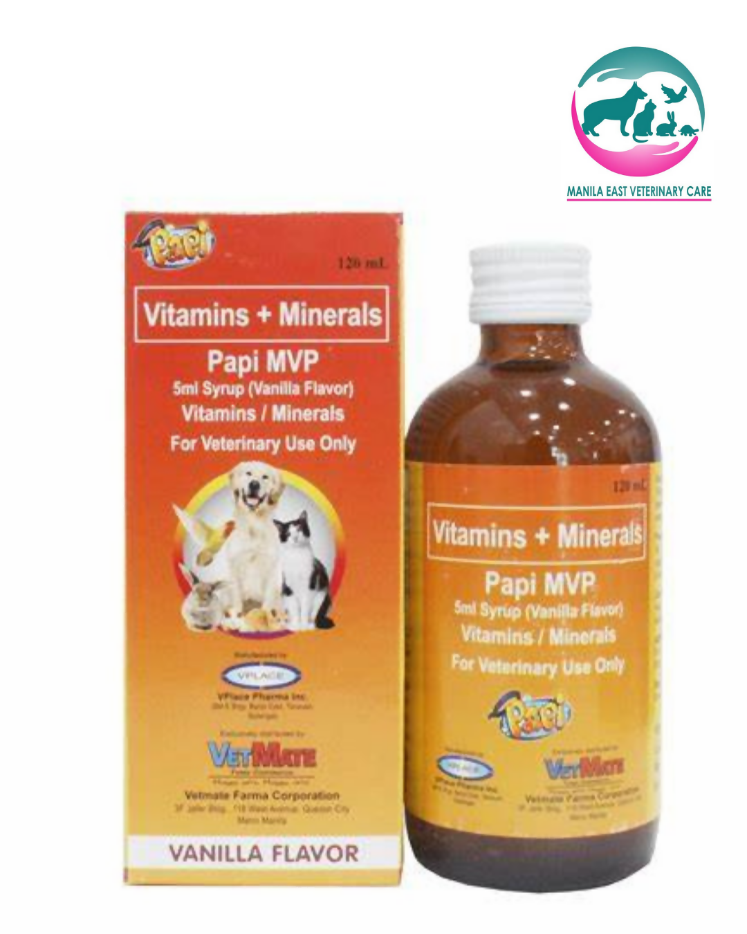 PAPI MULTIVITAMINS SYRUP 120ML