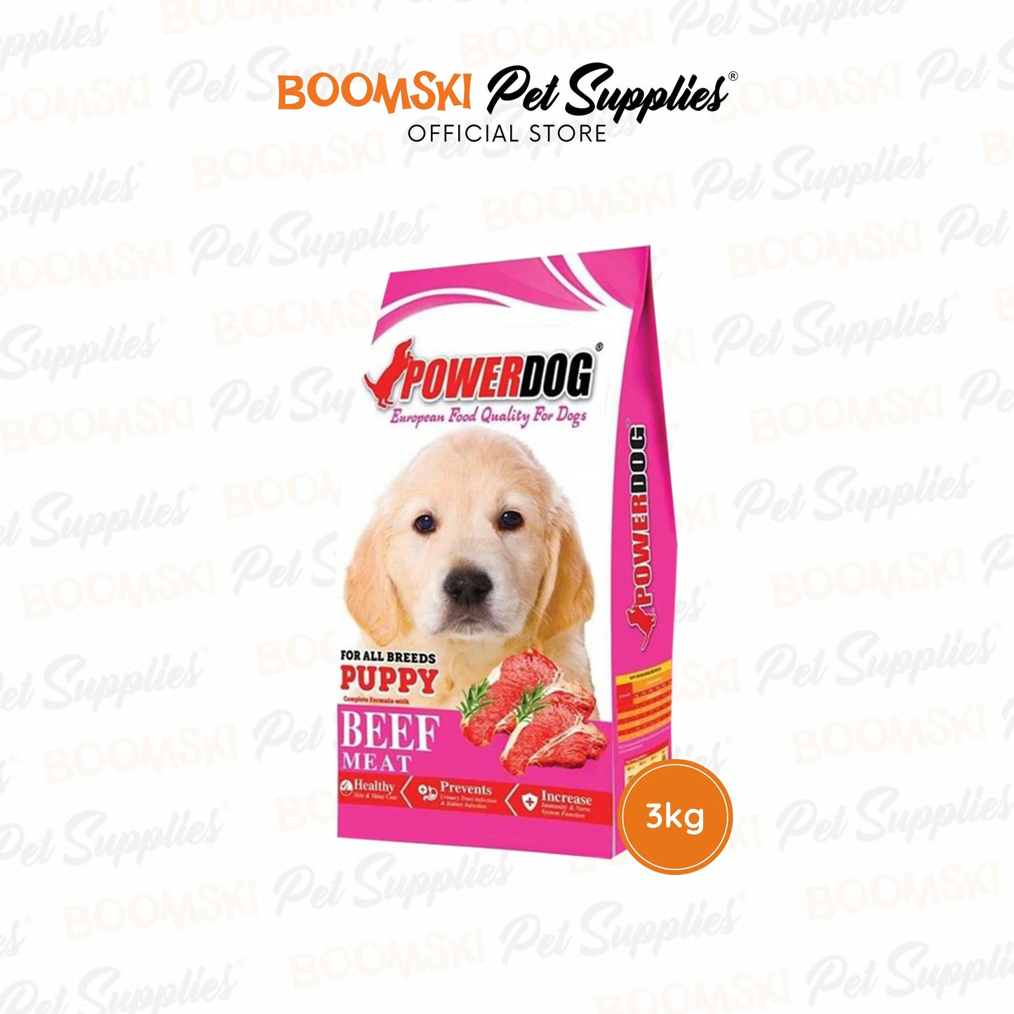 Powerdog Puppy Beef 3kg
