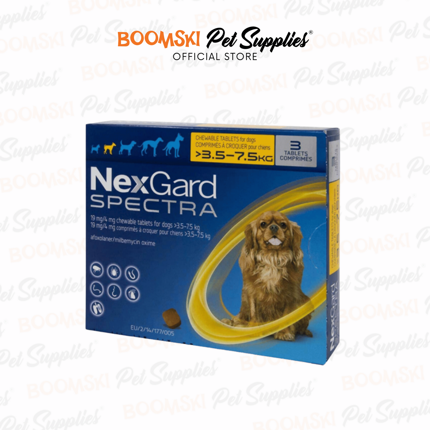 Nexgard Spectra (3.5 to 7.5kg)