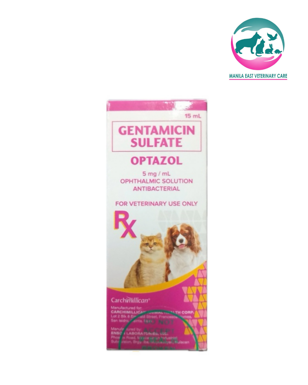 OPTAZOL GENTAMICIN SULFATE ANTIBACTERIAL EYE DROPS 5ML