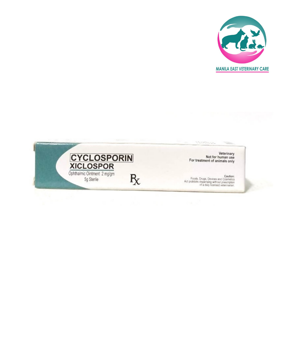 XICLOSPOR CYCLOSPORINE OPTHALMIC OINTMENT 2MG GM