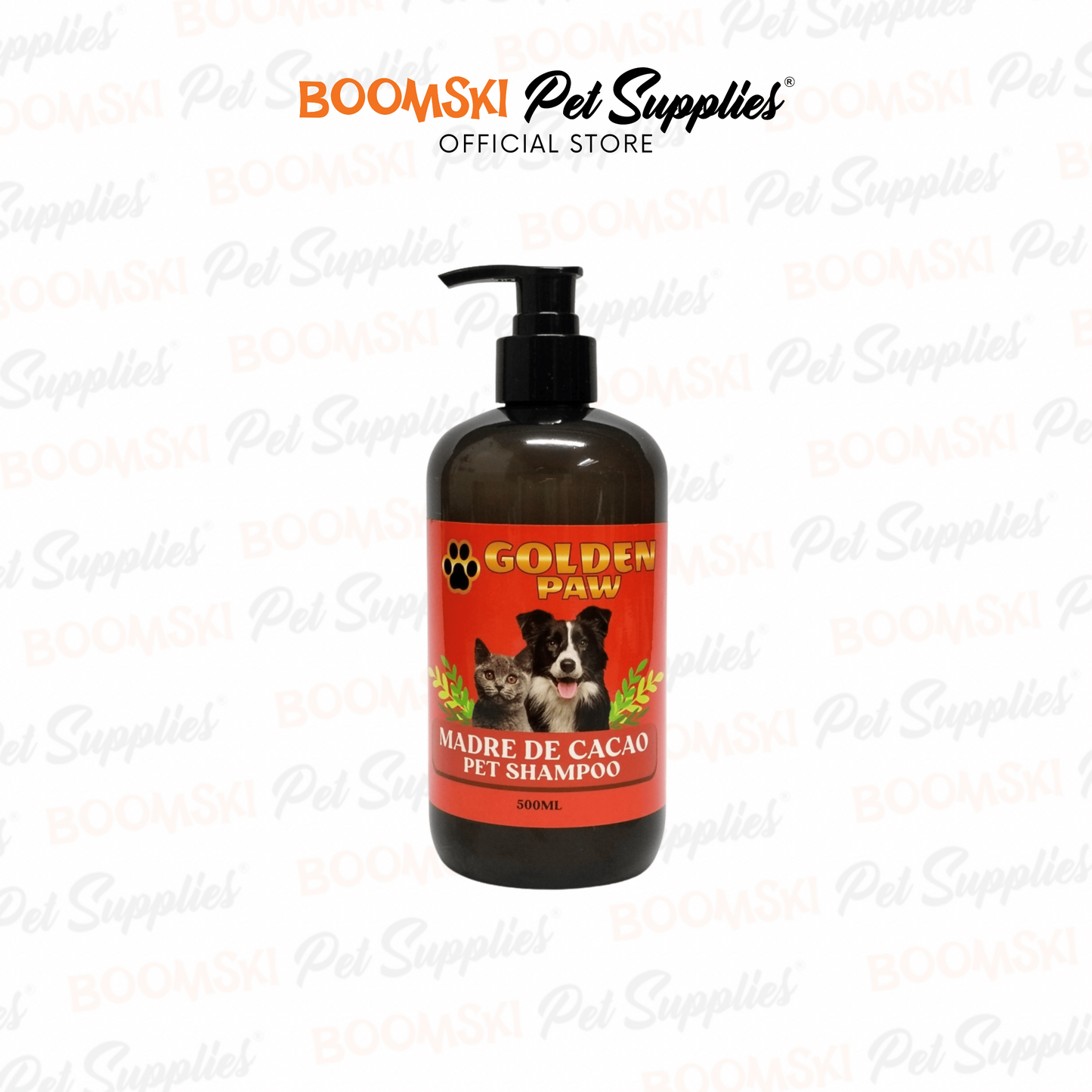 Golden Paw MDC Pet Shampoo (Red) 500ml