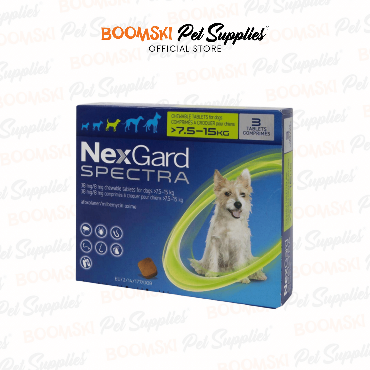 Nexgard Spectra (7.5 to 15kg)