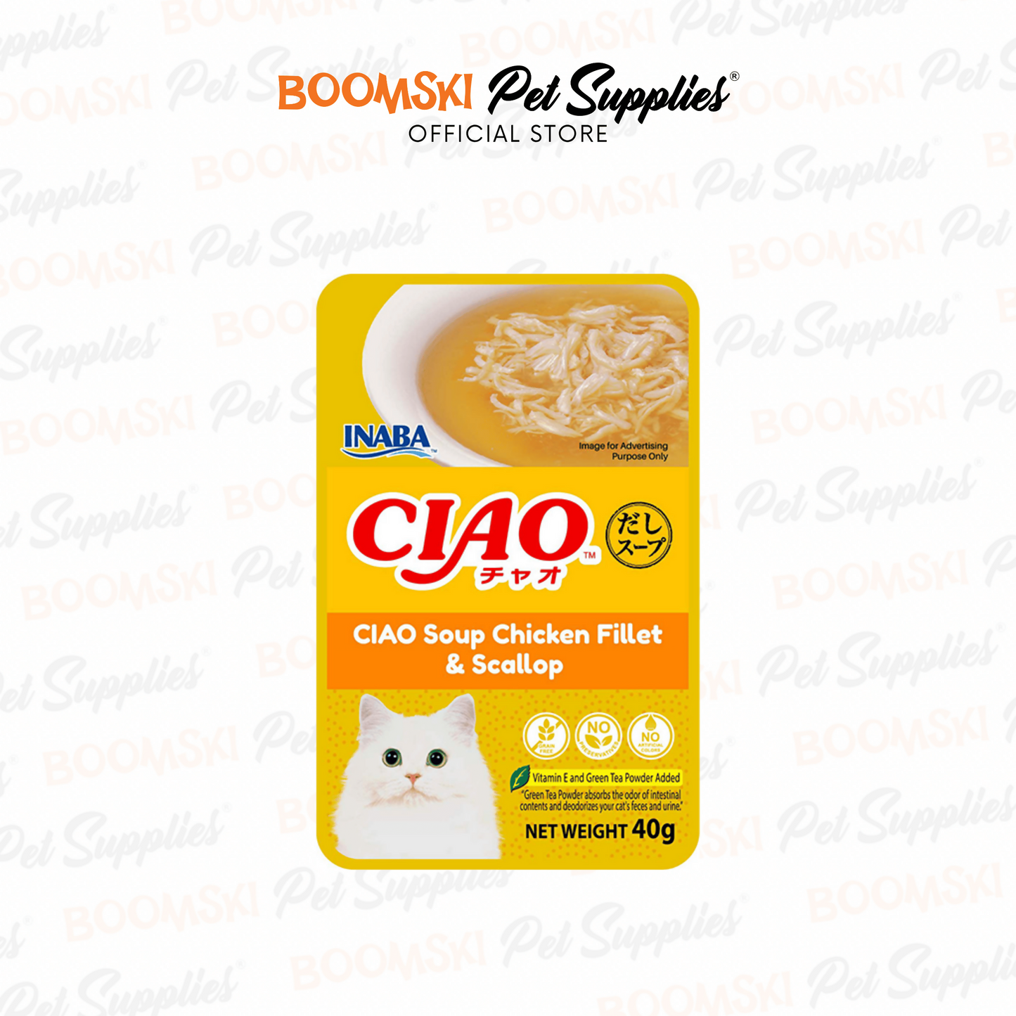 Ciao Soup Chicken Fillet & Scallop 40g (IC-213)