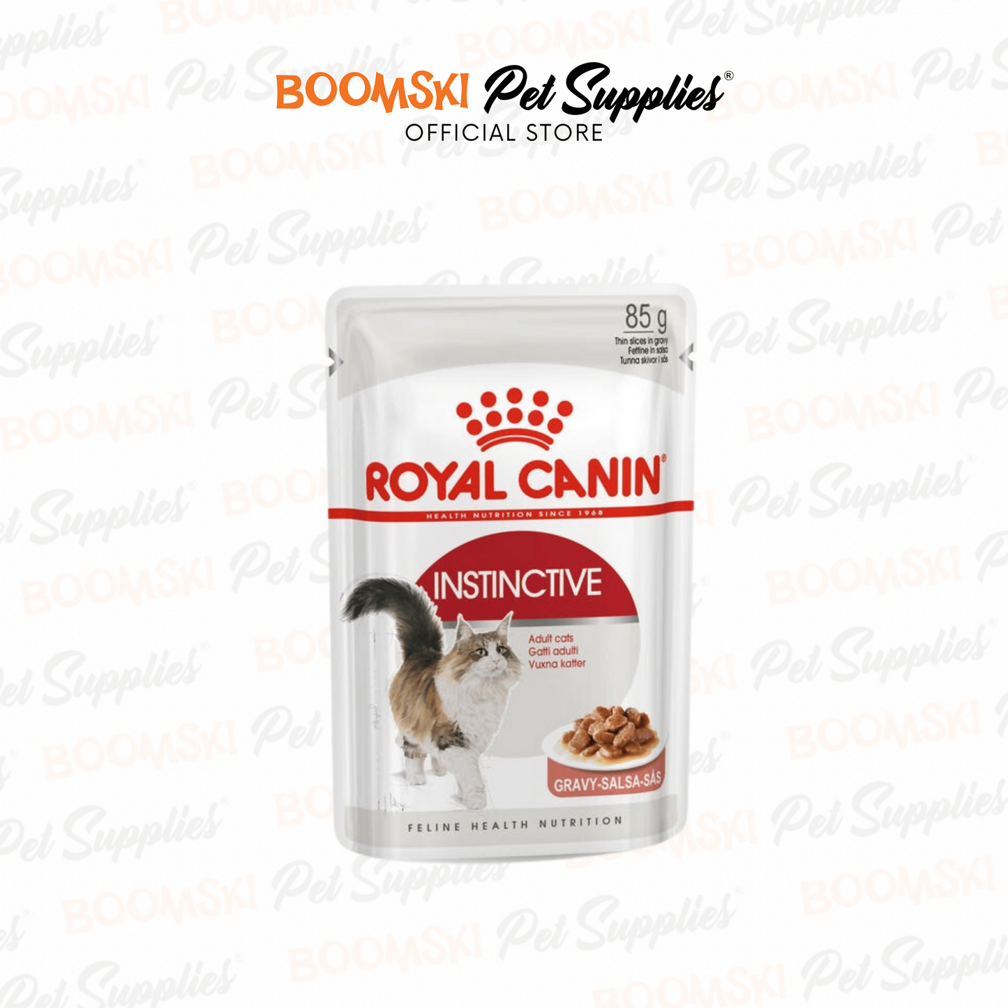 Royal Canin Instinctive Gravy (85g) Adult Wet Cat Food - Feline Health Nutrition