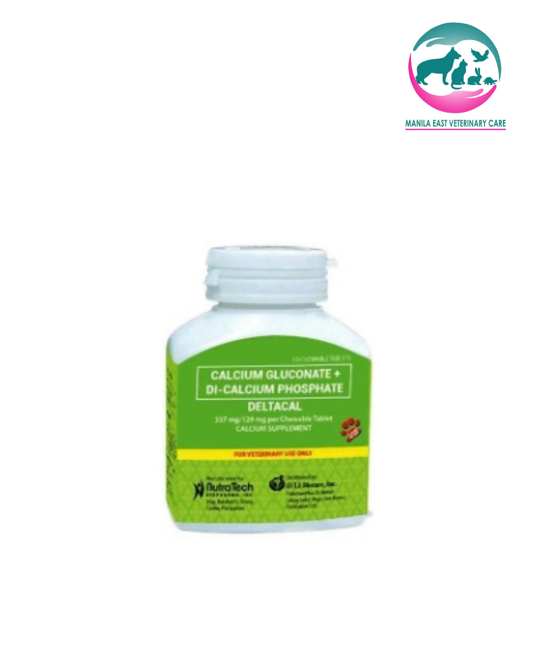 DELTACAL CALCIUM SUPPLEMENT 337MG/129 MG CHEWABLE TABLET (SOLD PER TABLET) (PRESCRIPTION NEEDED)