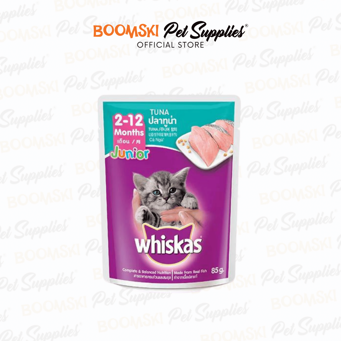 Whiskas Jr. Pouch Tuna 80g