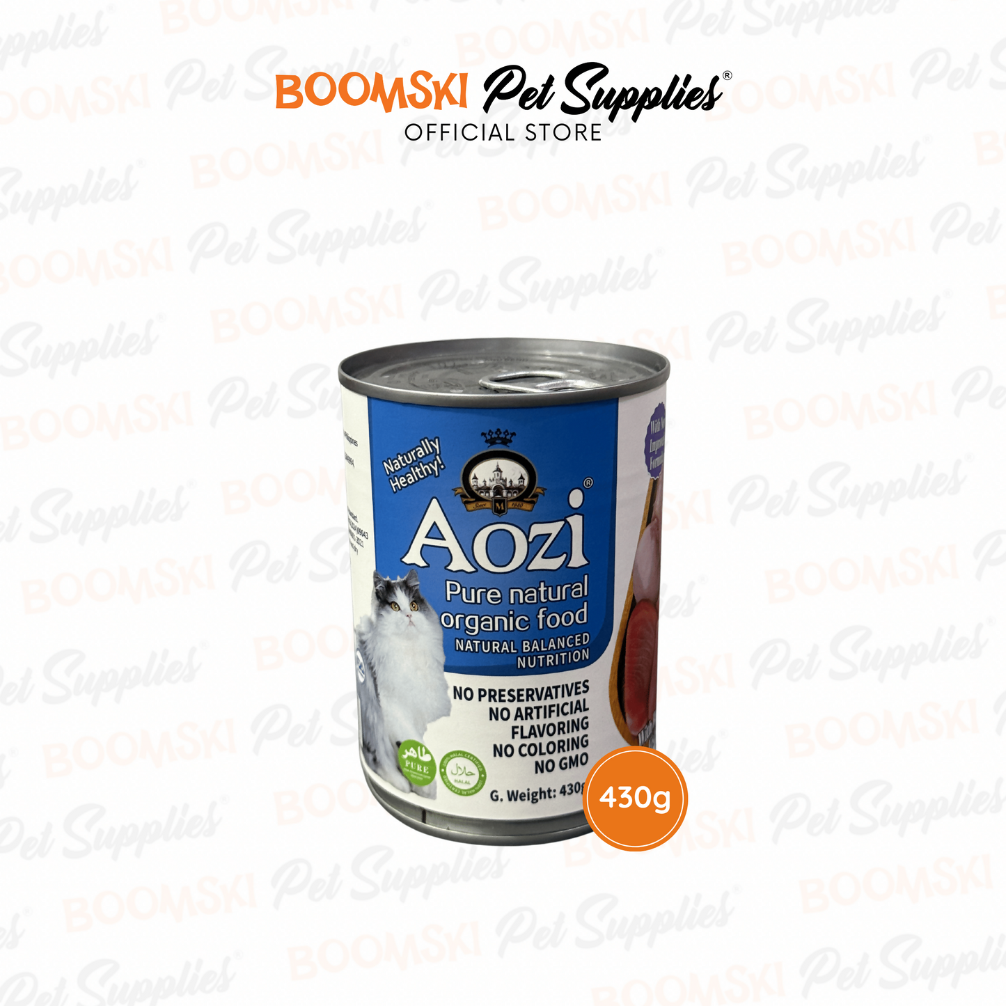 Aozi Cat Can Tuna & Chicken 430g