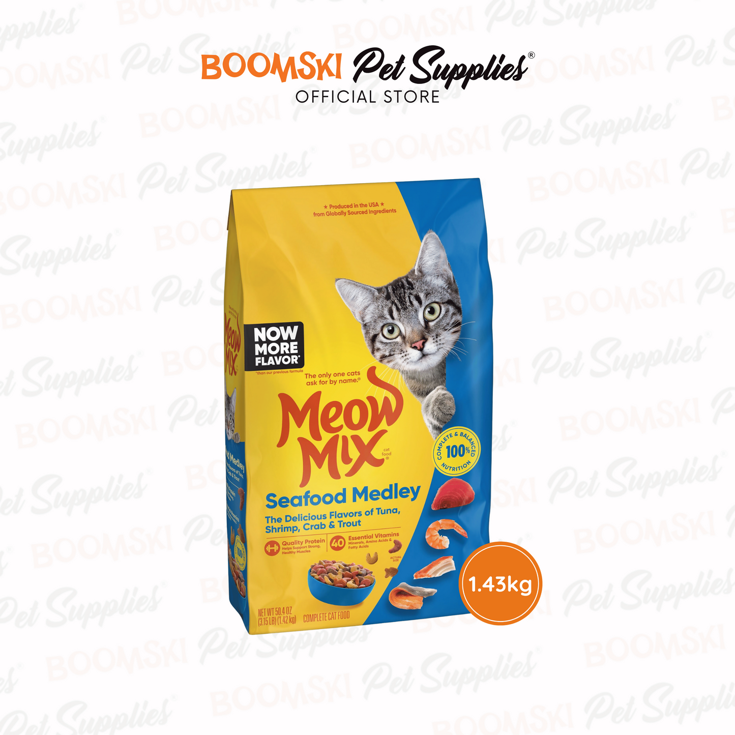 Meowmix Seafood Medley 1.43kg