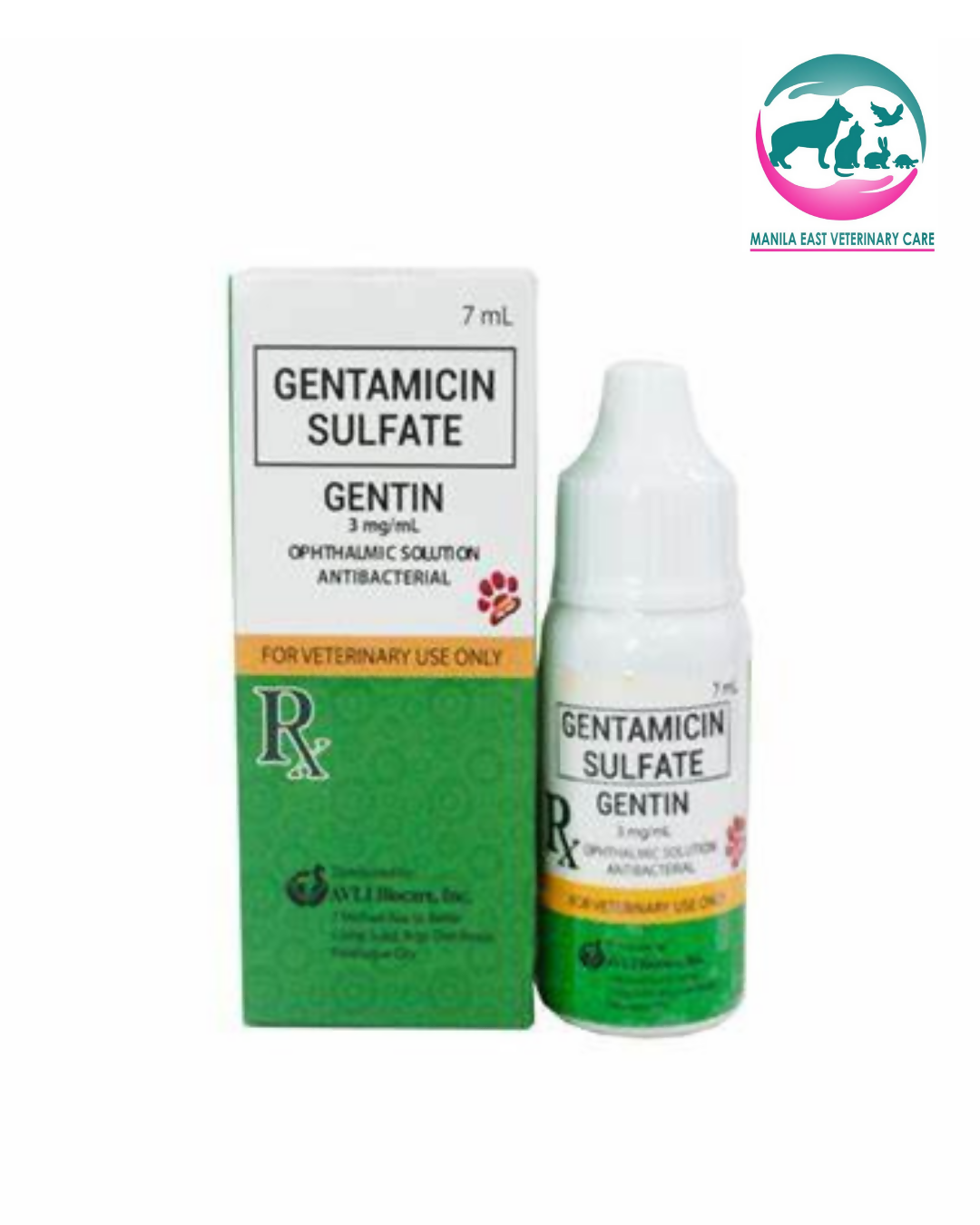 GENTIN GENTAMICIN EYE DROPS 7ML