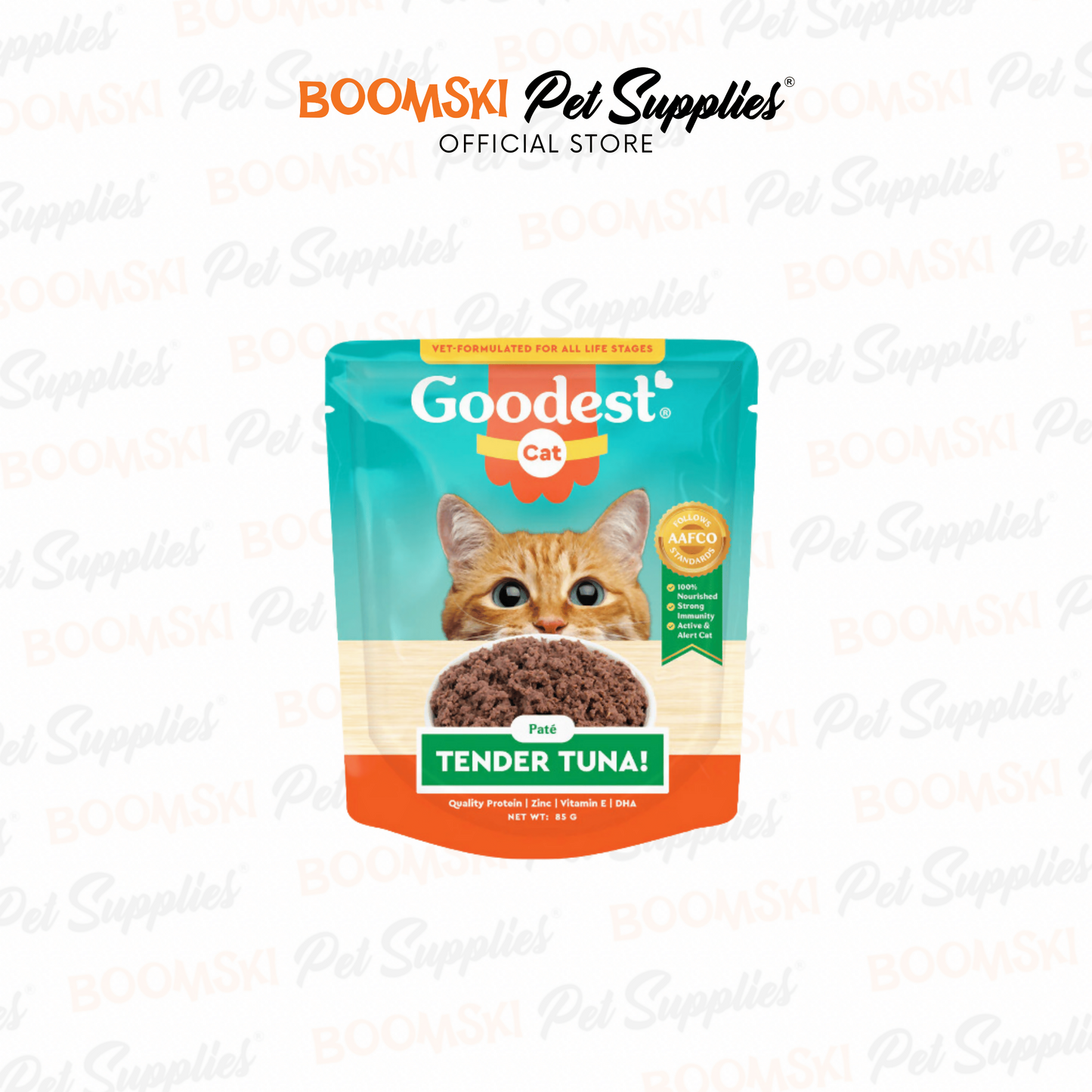 Goodest Adult Cat Wet Food Pouch 85g (Promo 1+1)