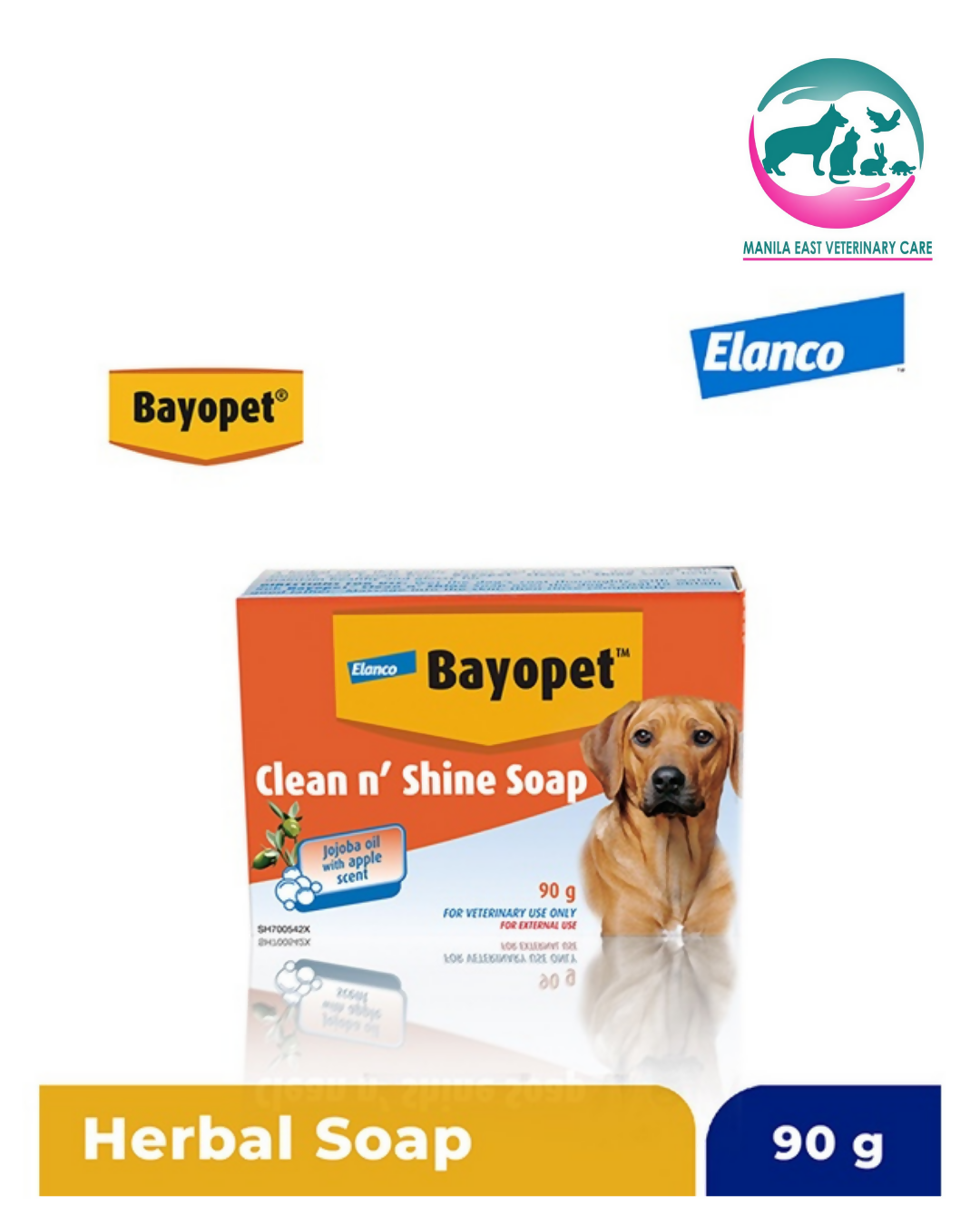 BAYOPET CLEAN N SHINE SOAP 90G