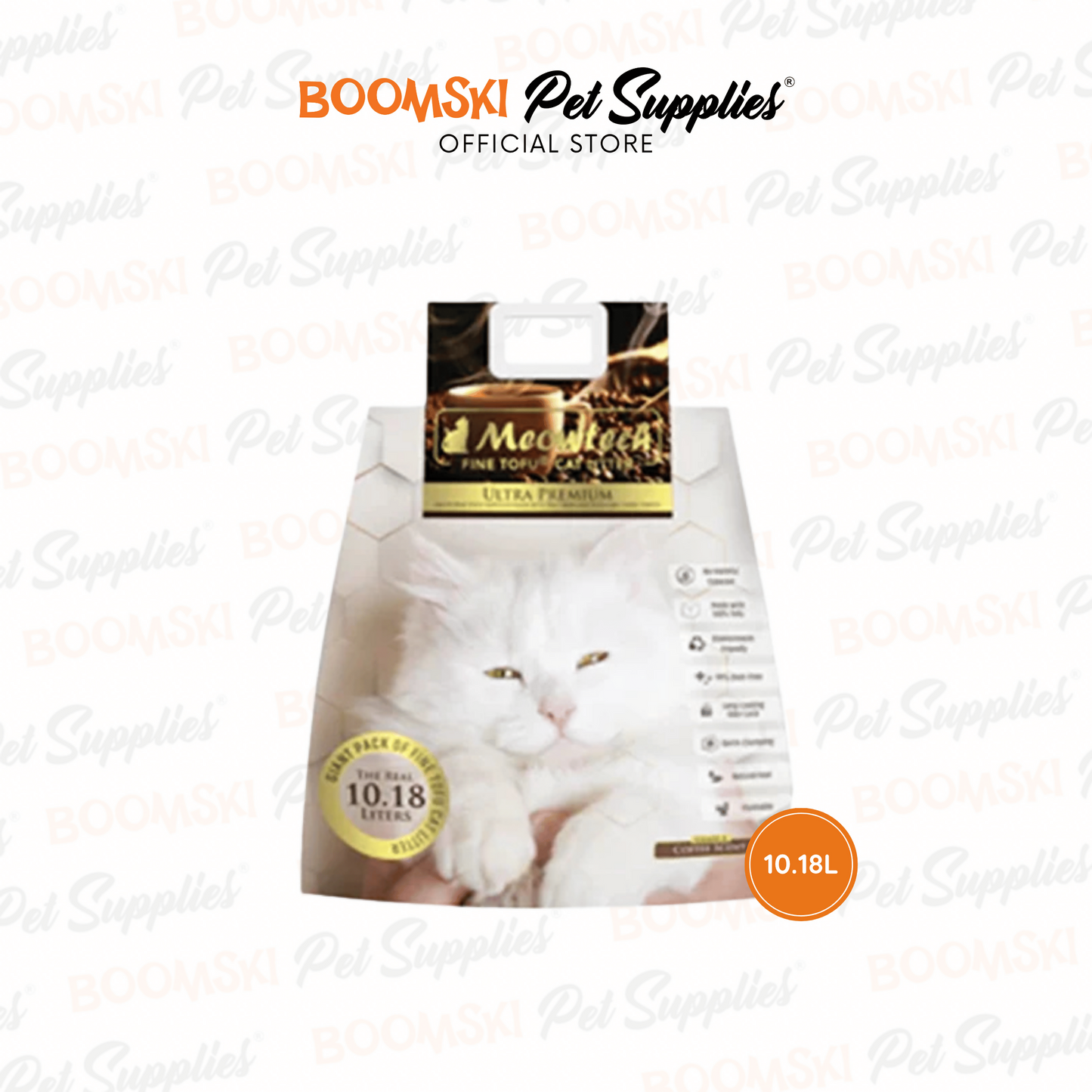Meowtech Tofu Litter Coffee 10.18L