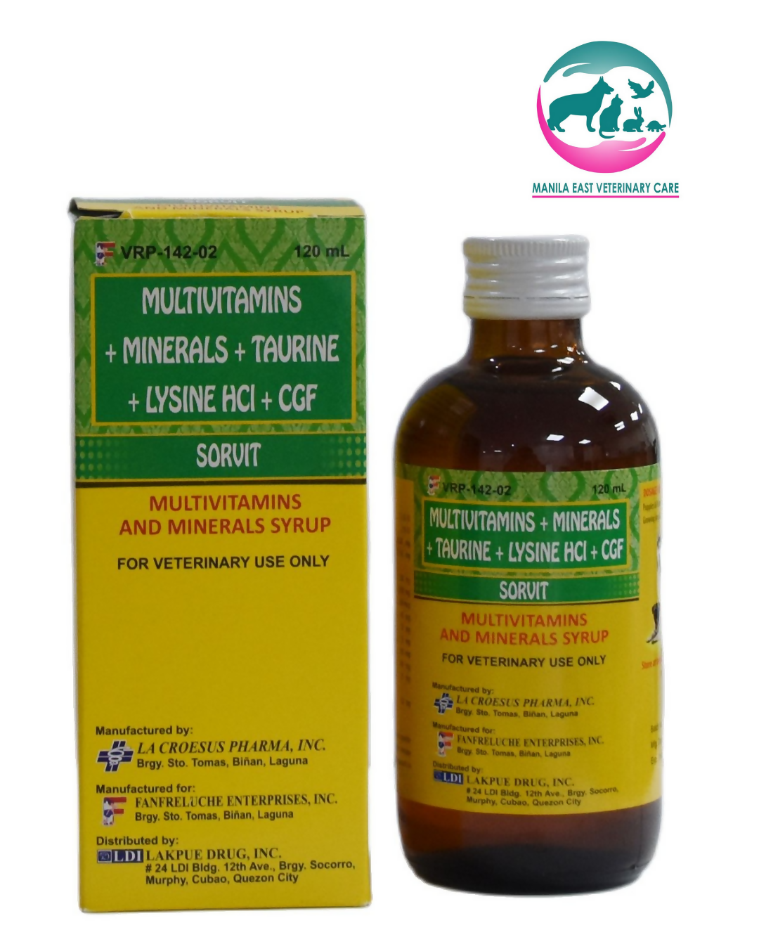 SORVIT SYRUP 120ML