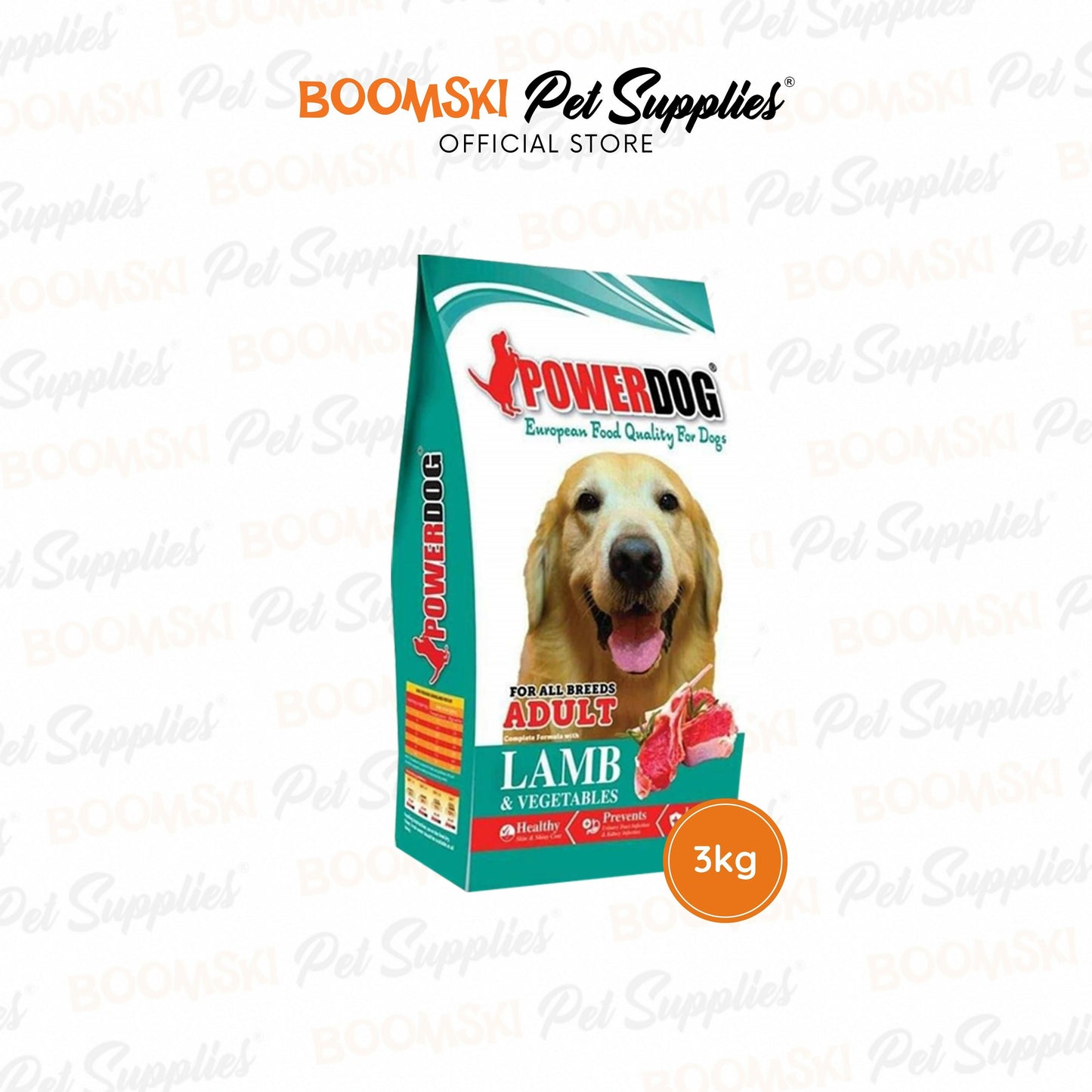 Powerdog Adult Lamb 3kg