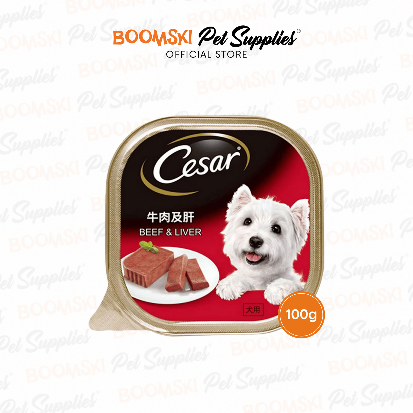 Cesar Beef & Liver 100g