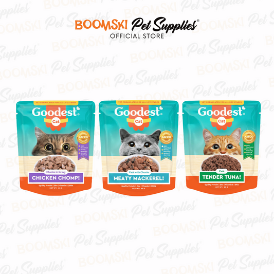 Goodest Adult Cat Wet Food Pouch 85g (Promo 1+1)