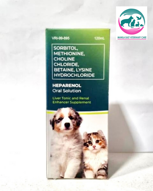 HEPARENOL LIVER TONIC AND RENAL ENHANCER SUPPLEMENT ORAL SOLUTION 60ML