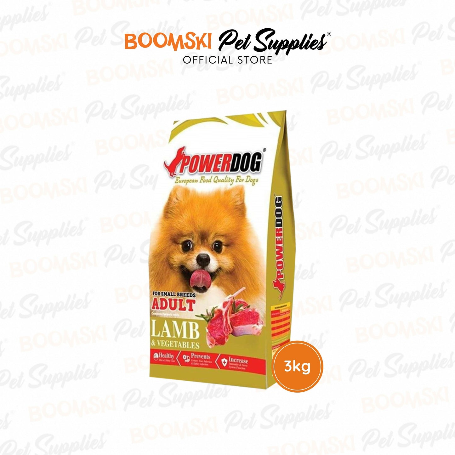 Powerdog Small Breed Adult Lamb 3kg