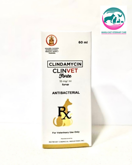 CLINVET CLINDAMYCIN FORTE 60ML