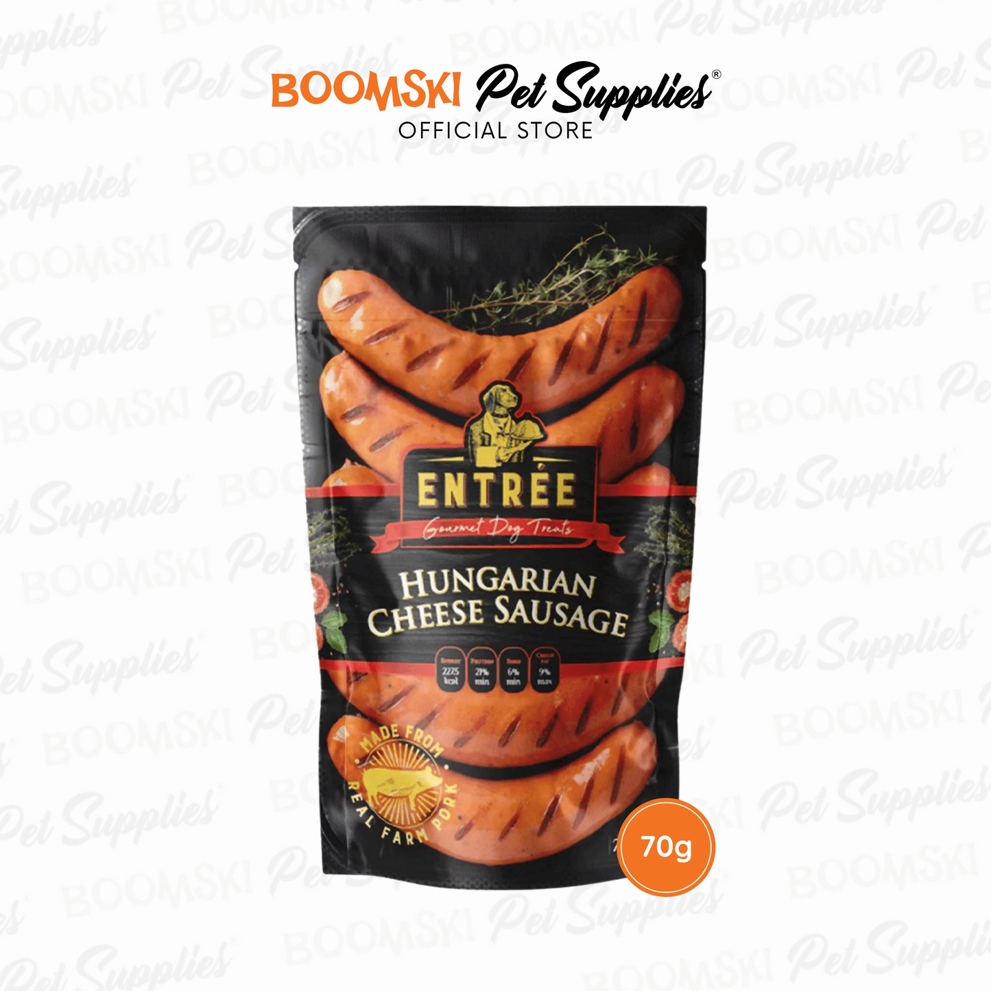 Entree Gourmet Treats Hungarian Sausage 70g