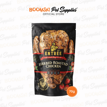 Entree Gourmet Treats Herbed Roasted Chicken 70g