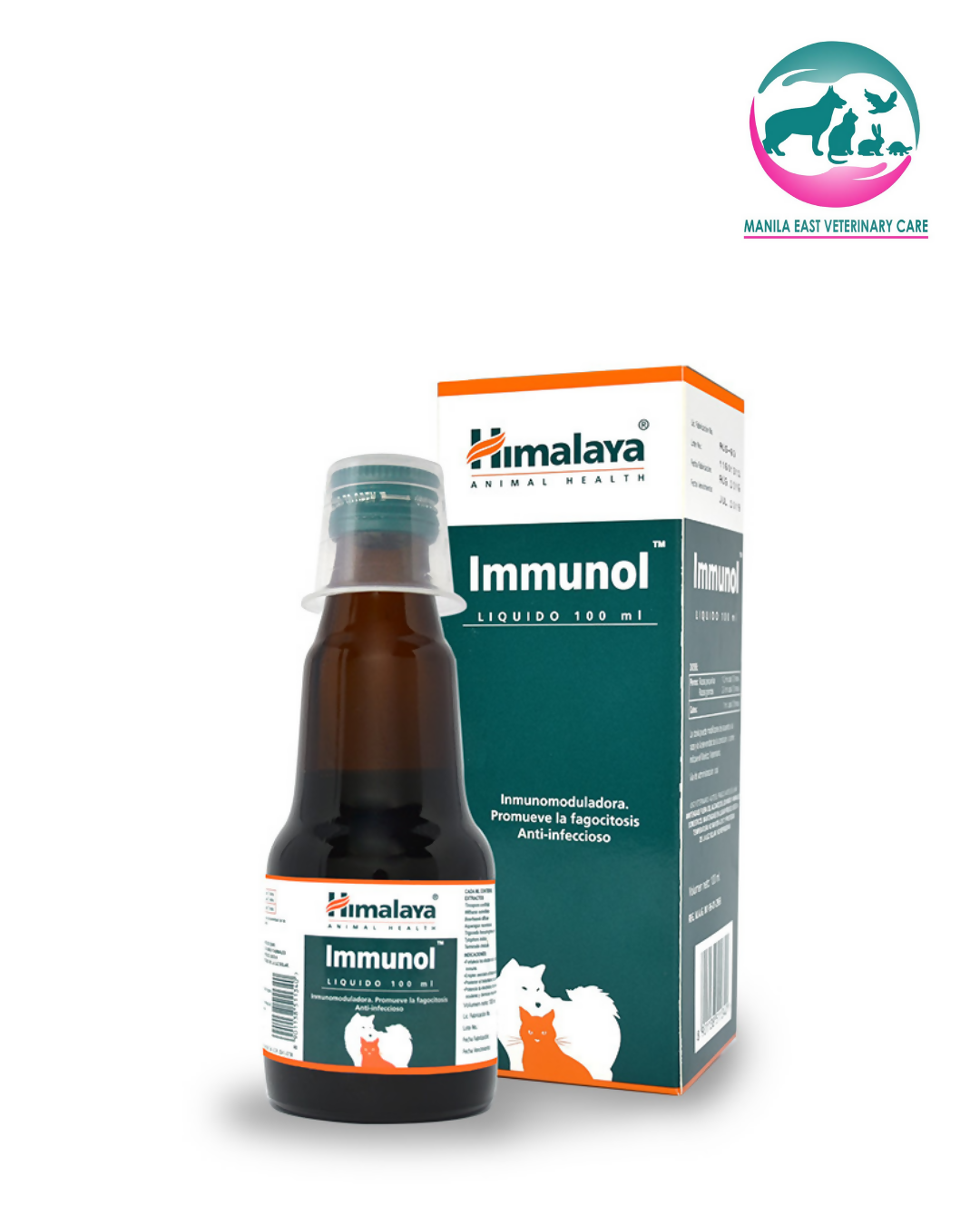 HIMALAYA IMMUNOL SYRUP FOR CATS & DOGS IMMUNE BOOSTER 100ML