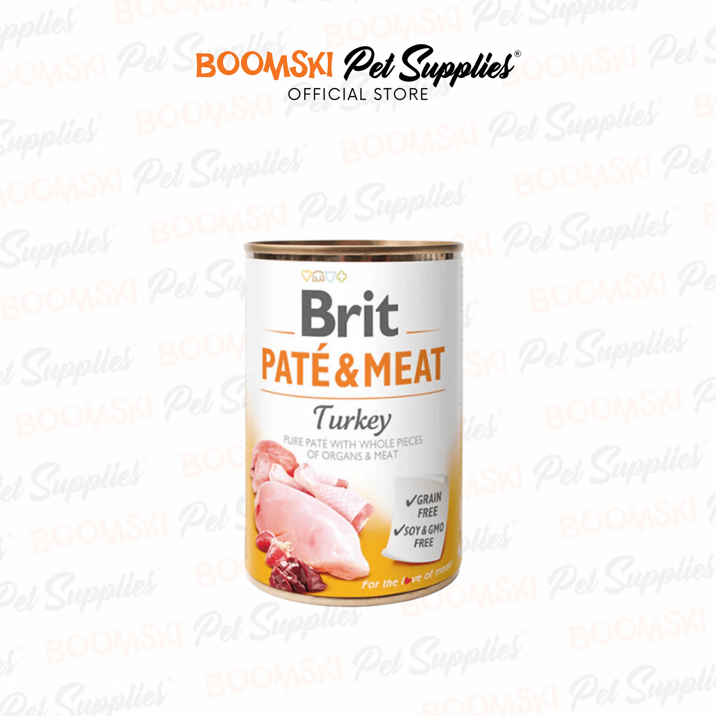Brit Care Premium Pate & Meat Adult Dog Can Food 400g