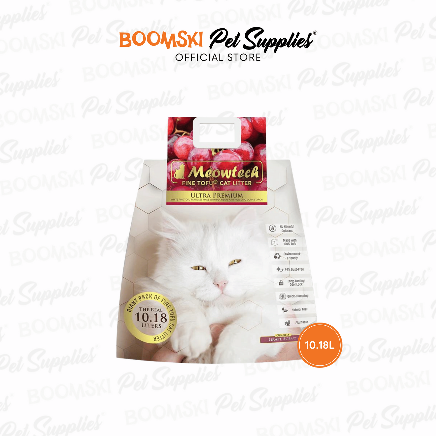 Meowtech Ultra Premium Cat Tofu Litter 10.18L