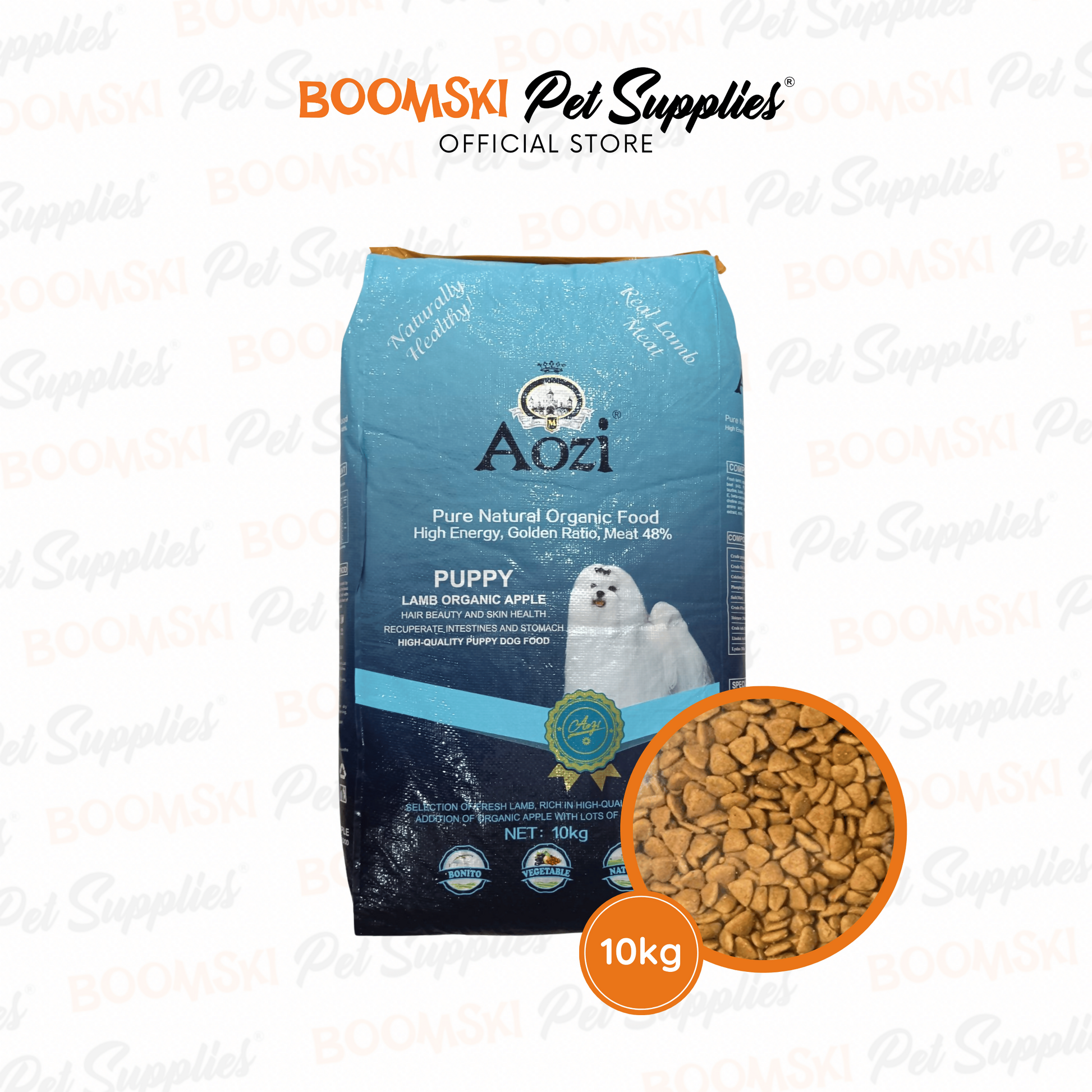 Aozi Puppy Lamb Apple 10kg