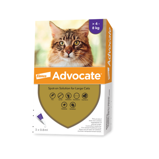 ADVOCATE CAT 4-8KG