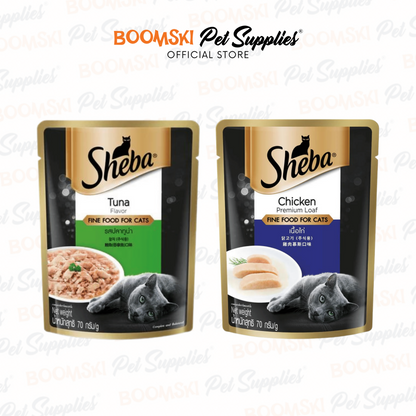 Sheba Adult Wet Food Pouch 70g
