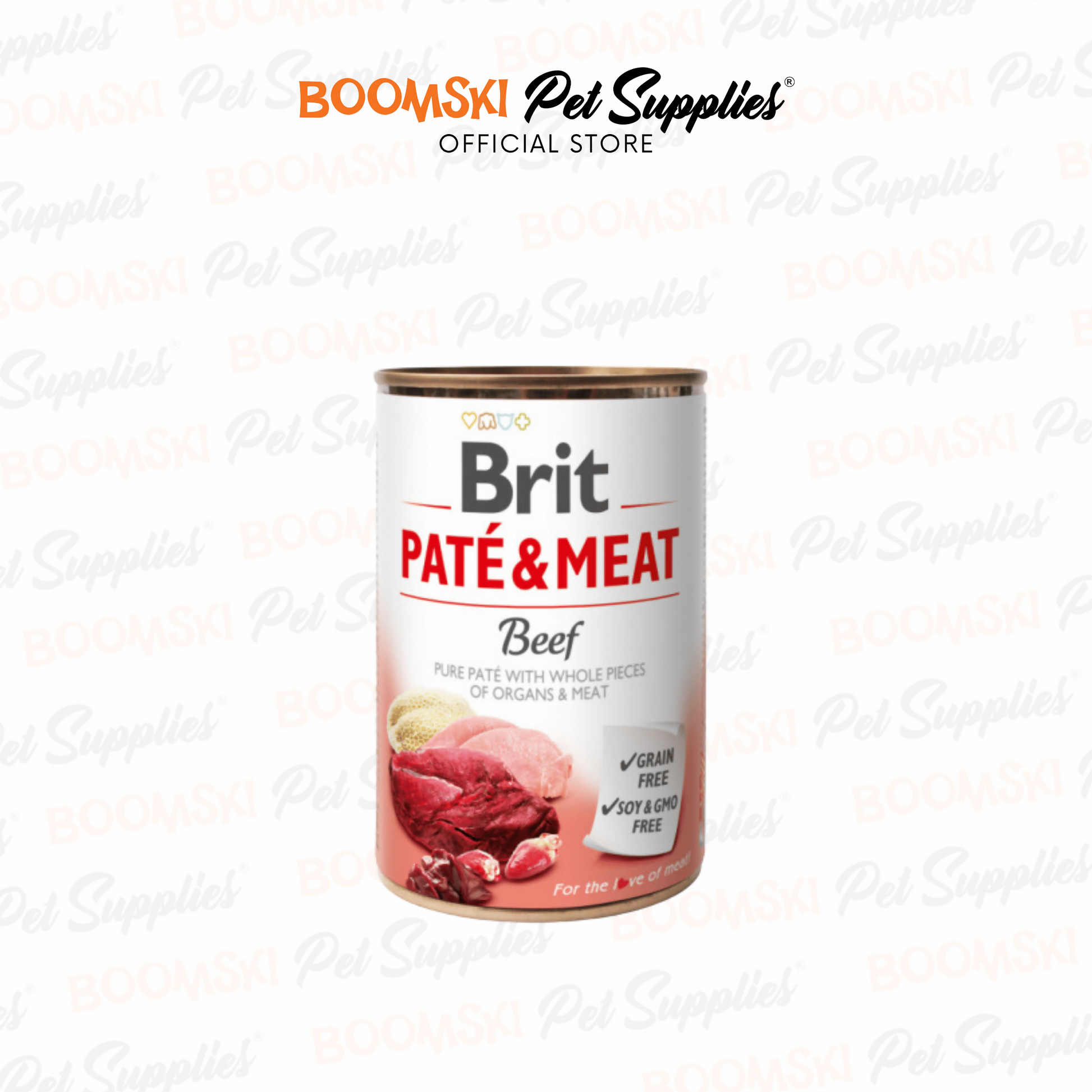 Brit Pate & Meat Dog Beef 400g