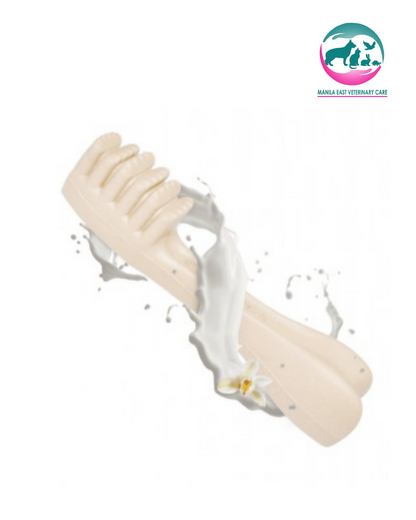 DENTALIGHT DOG TREATS VITAL FIBER SOFT DENTAL BRUSH VANILLA FLAVOUR FOR PUPPY 8S 80G (2)