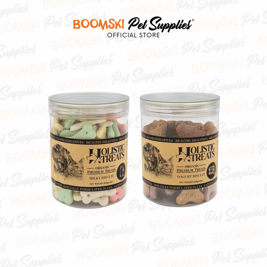 Holistic Treats Canine Organic Premium Biscuits in Jar 200g