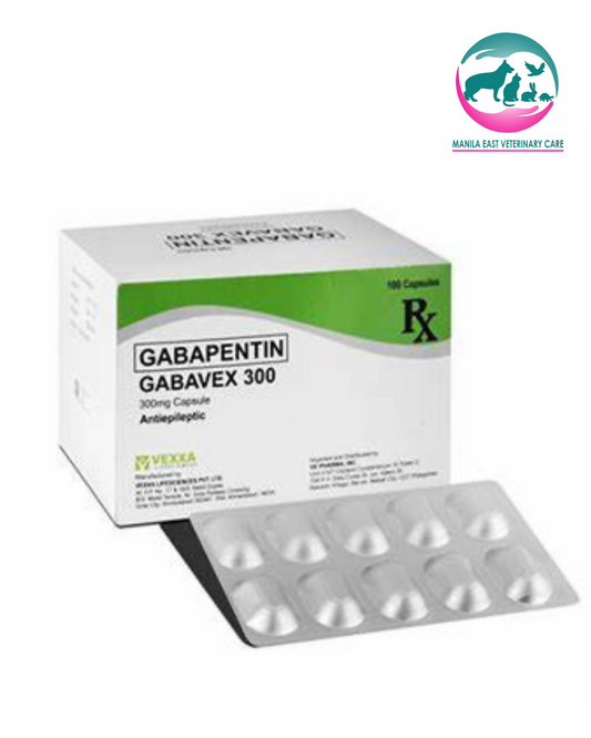 GABAVEX GABABENTIN 300MG PER CAPS