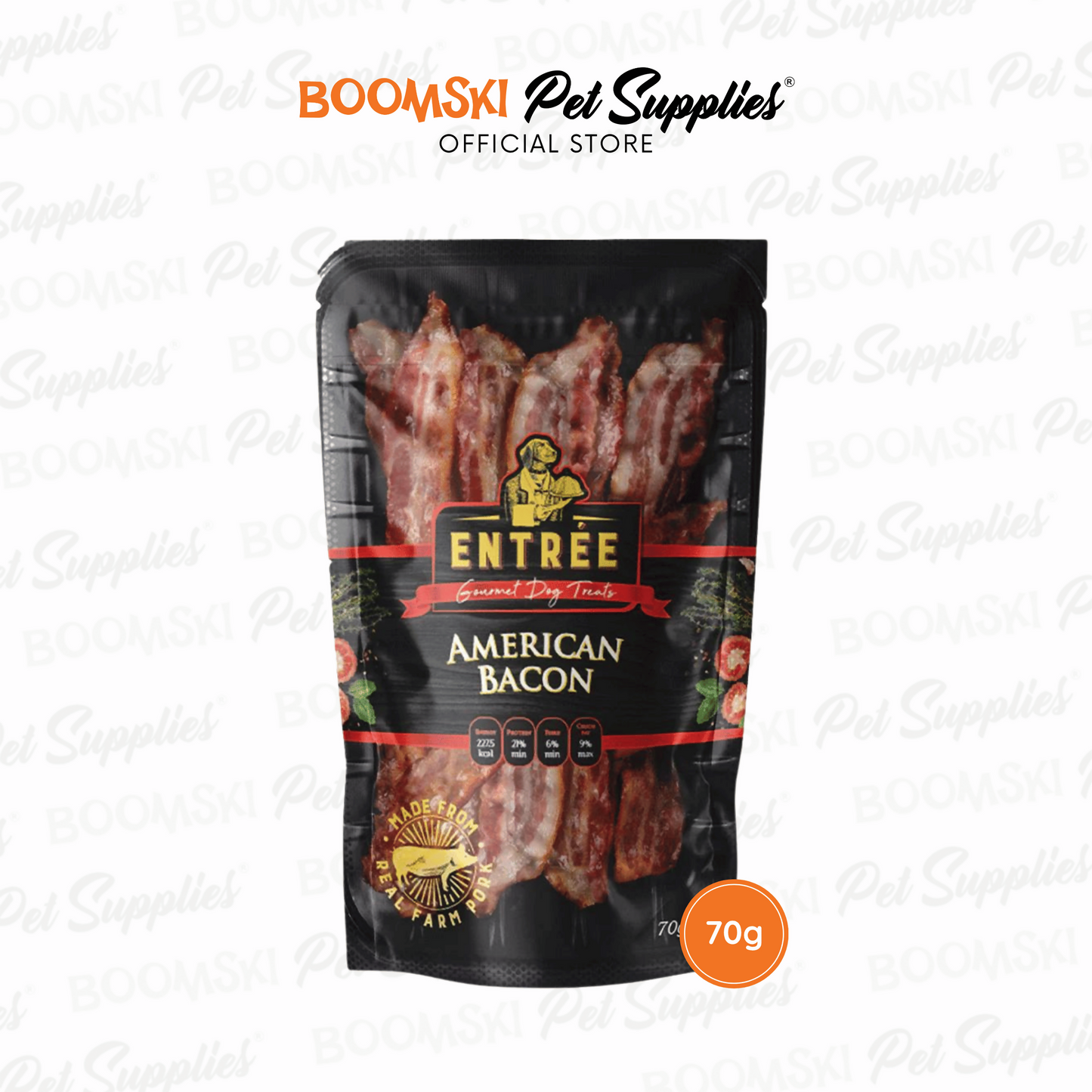 Entree Gourmet Treats American Bacon 70g