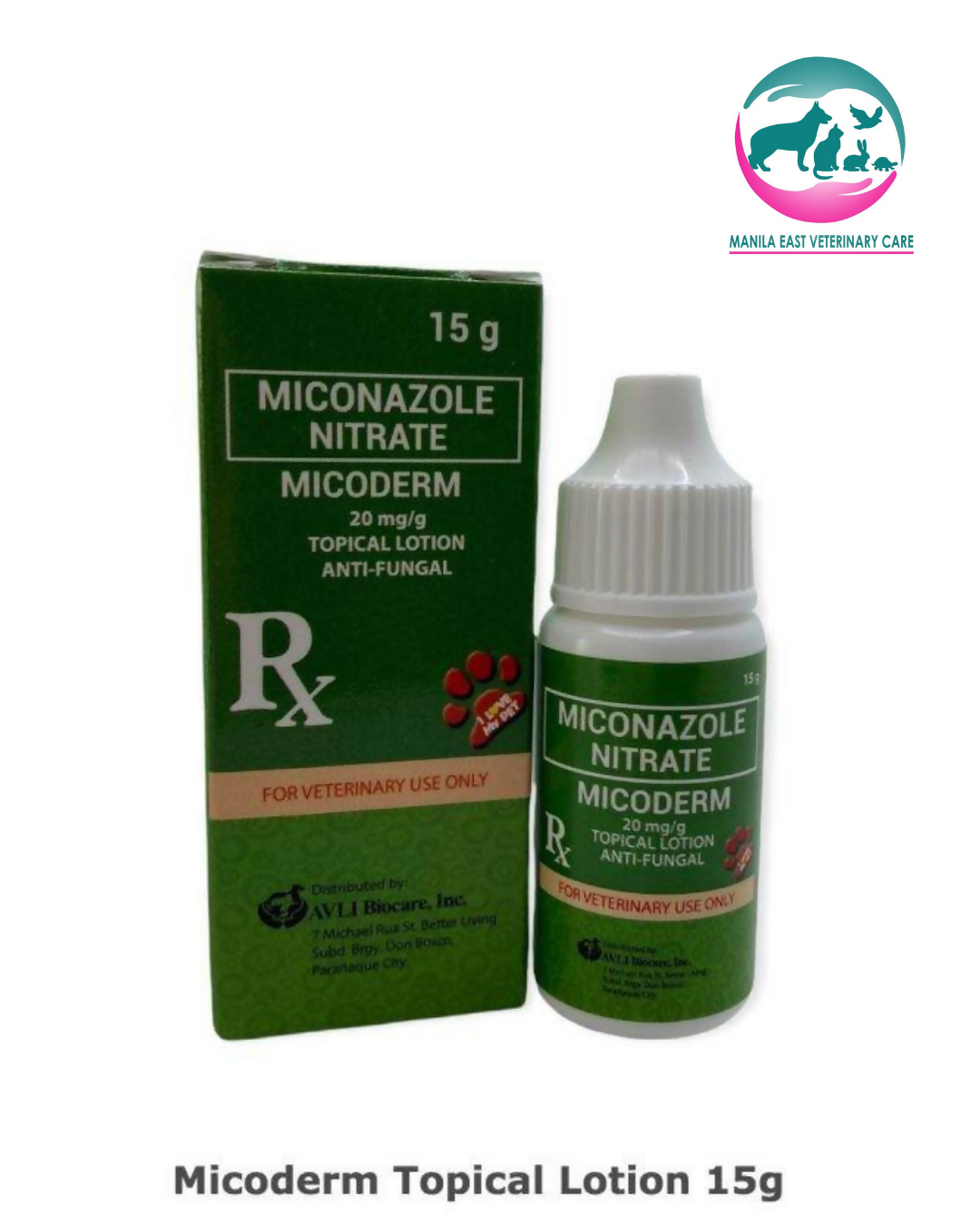 Micoder Locion MICONAZOLE NITRATE (MICODERM) 20 MG/G TOPICAL LOTION 15G BOTTLE (PRESC ...