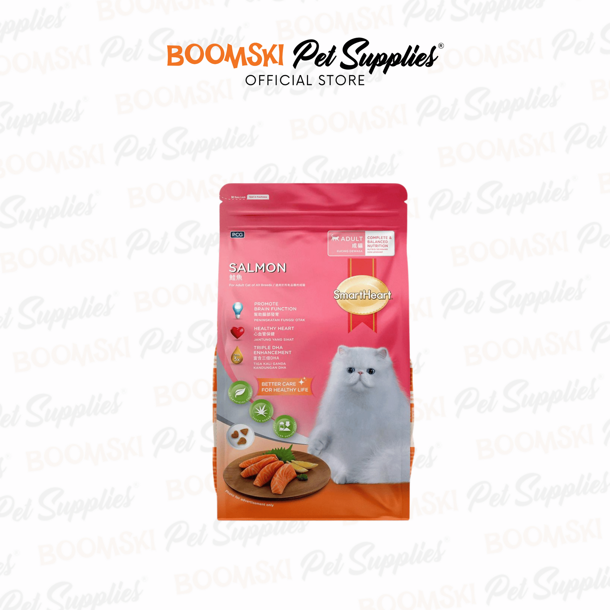 Smartheart Cat Salmon 1.2kg