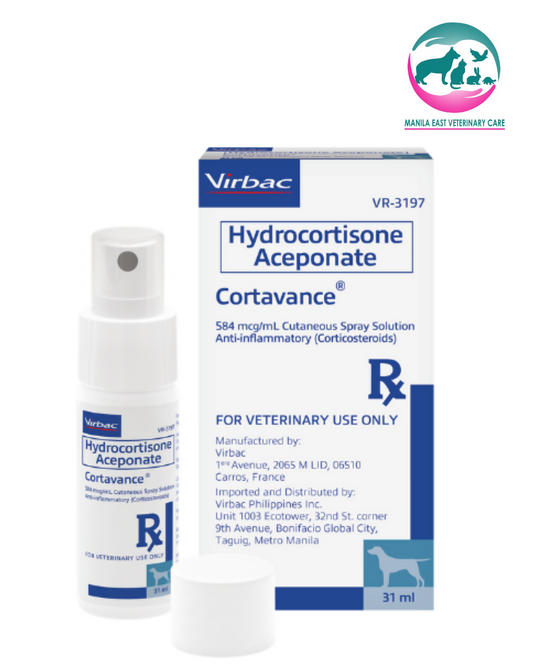 VIRBAC CORTAVANCE SPRAY SOLUTION ANTI INFLAMMATORY 31ML