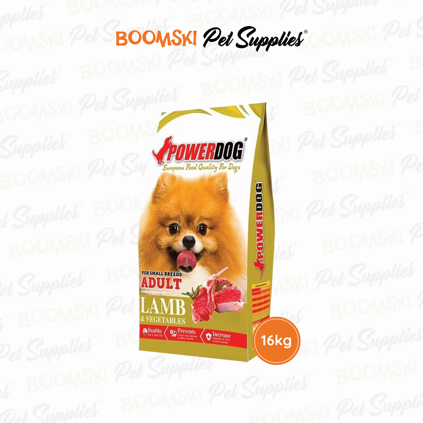 Powerdog Small Breed Adult Lamb 16kg