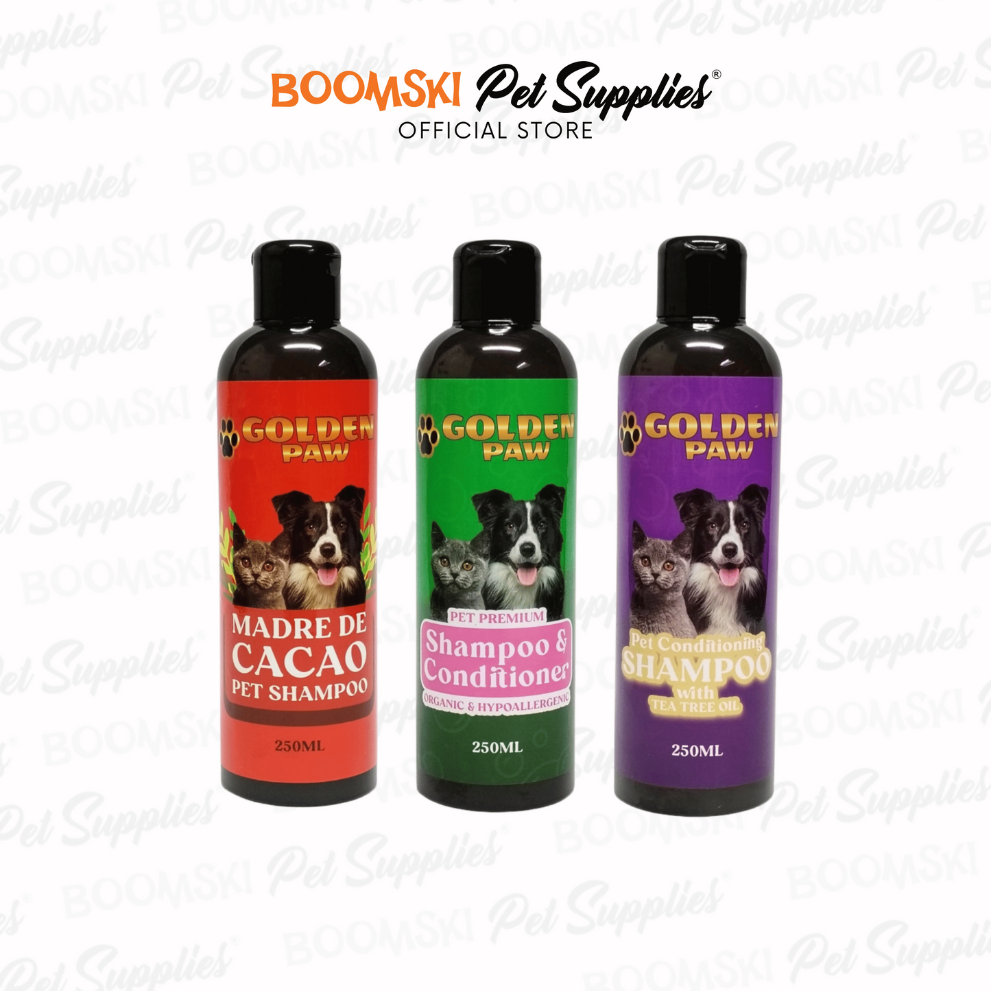 Golden Paw Premium Pet Shampoo 250ml