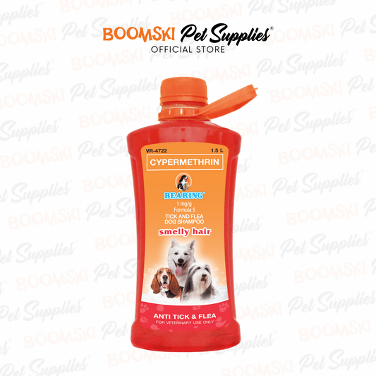 Bearing Tick & Flea Dog Shampoo Smelly Hair 1500ml