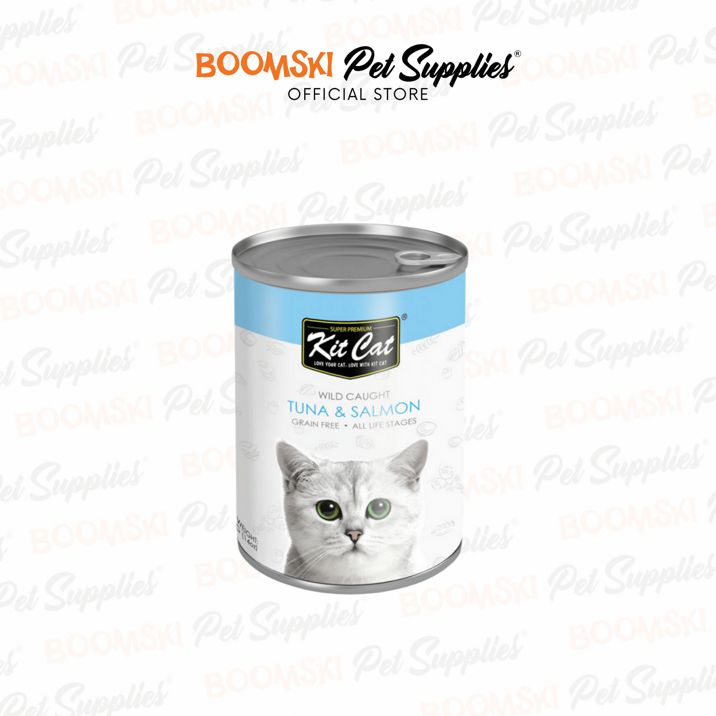 Kit Cat Wild Caught Grain Free Can Food 400g
