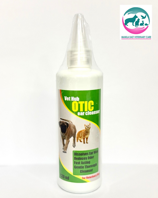 VET HUB OTIC EAR CLEANSER 120ML
