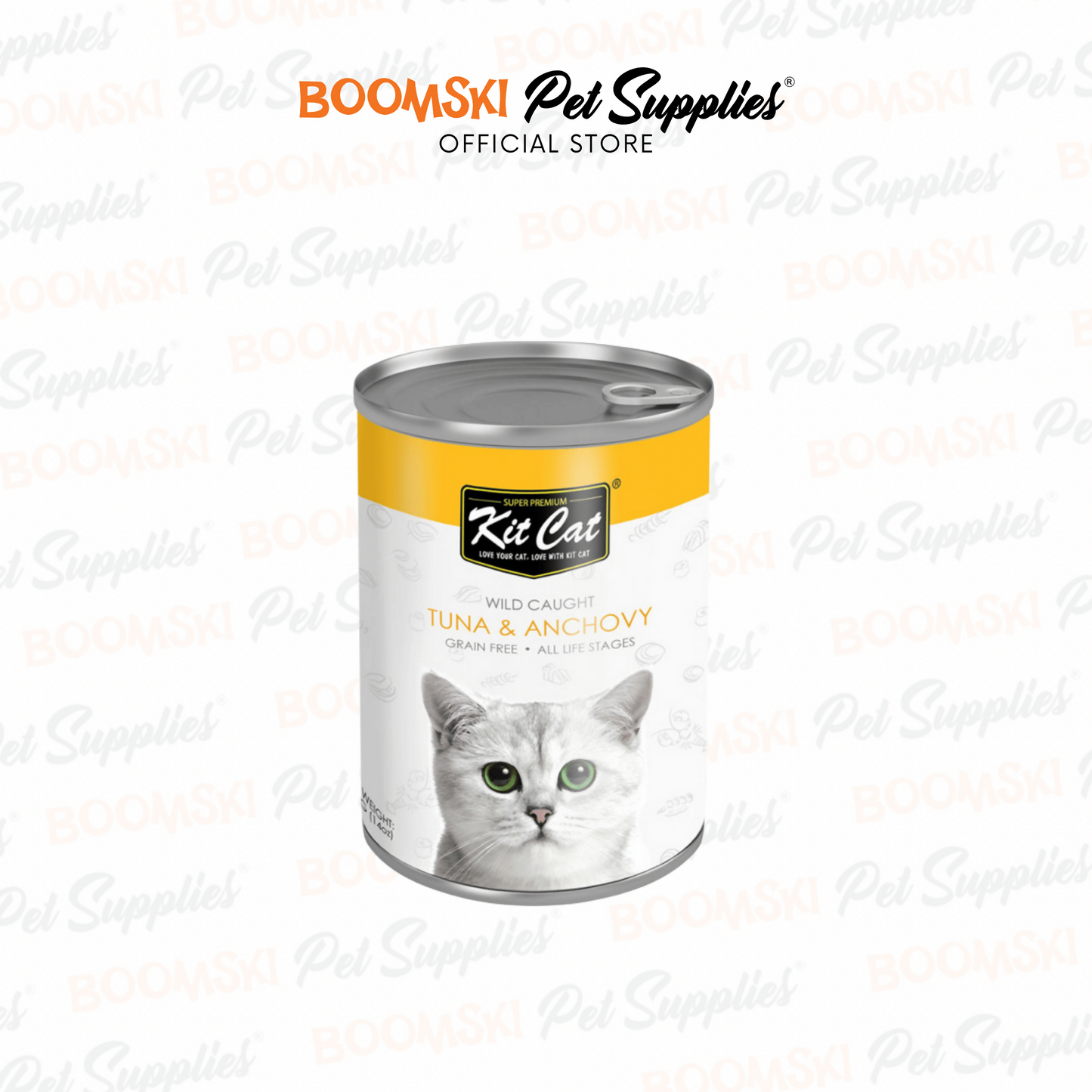 Kit Cat Wild Caught Grain Free Can Food 400g